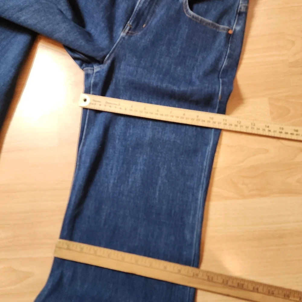 Level 99 29 Tall Stretch Denim Icon Flare‎ Wideleg Medium Wash Jeans Size 29 (8)